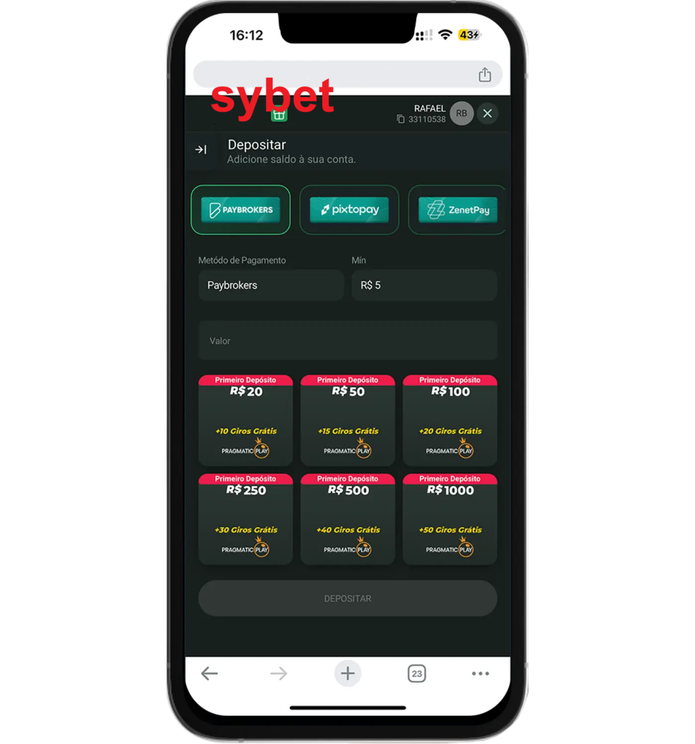 Baixe o aplicativo sybet para jogar a qualquer momento