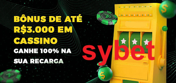 sybet melhor bônus de depósito